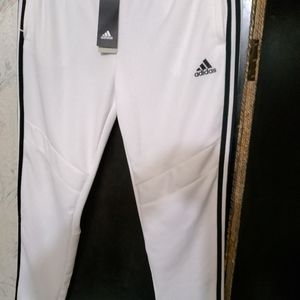 Adidas track pants men's size large